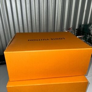 Louis Vuitton Vibrant Orange Gift Box